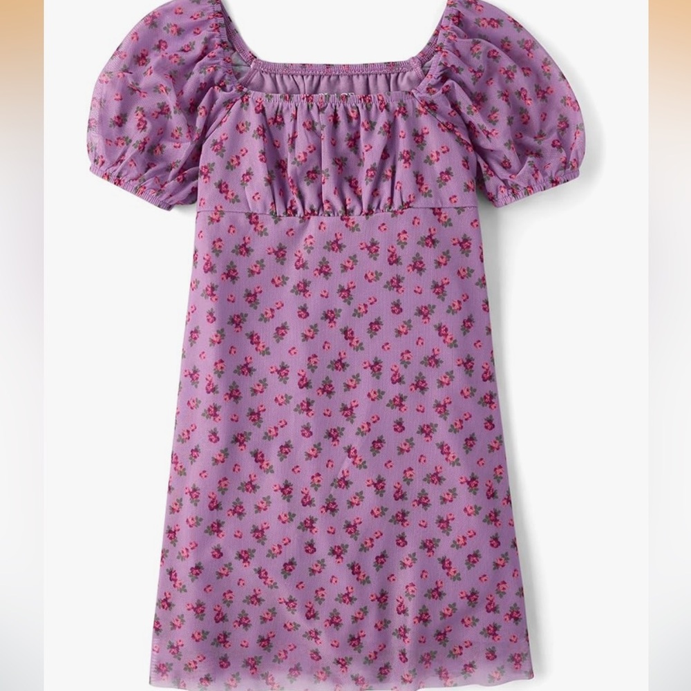Pink Floral Dress